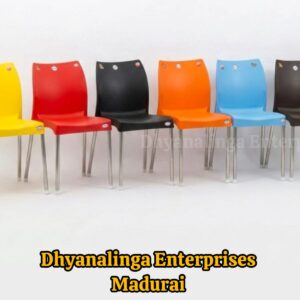Plastic Chair with Stainless Steel