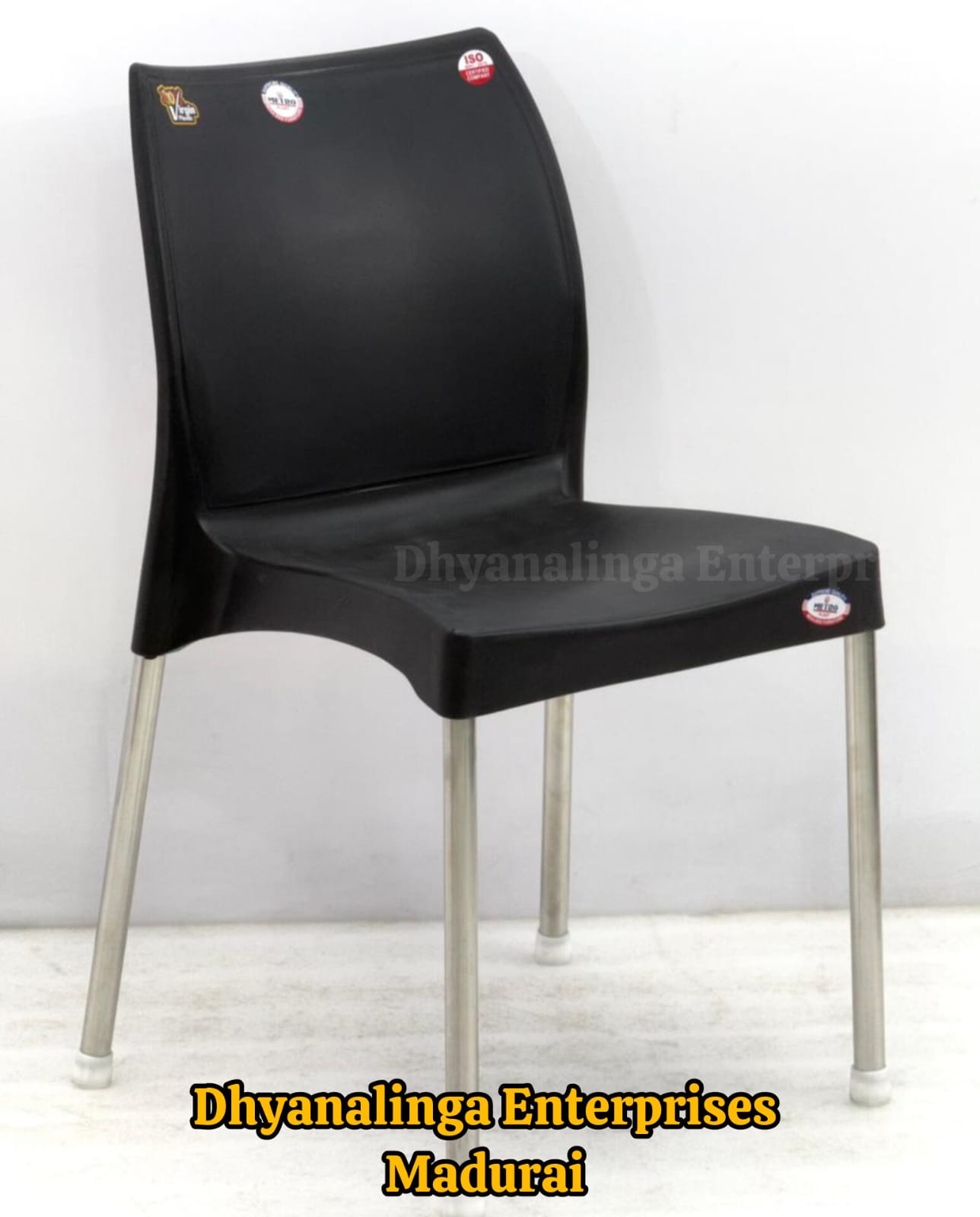 Premium Plastic Chair with Stainless Steel Leg - Image 2