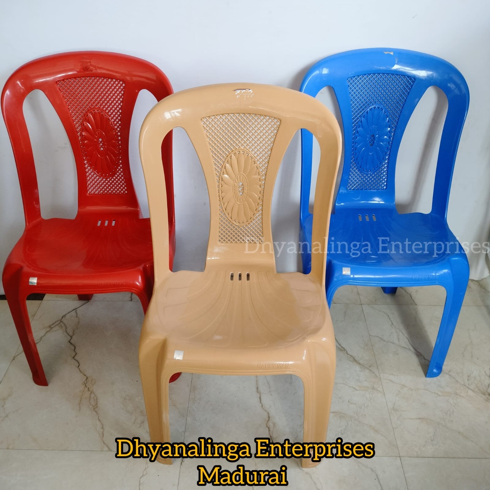 Plastic Armless Chair - Pushpa