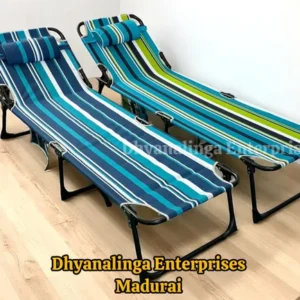 Back Rest Folding Cot