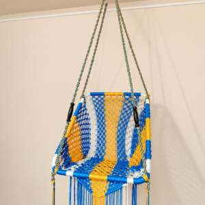Cotton Netted Rope Hanging Swing