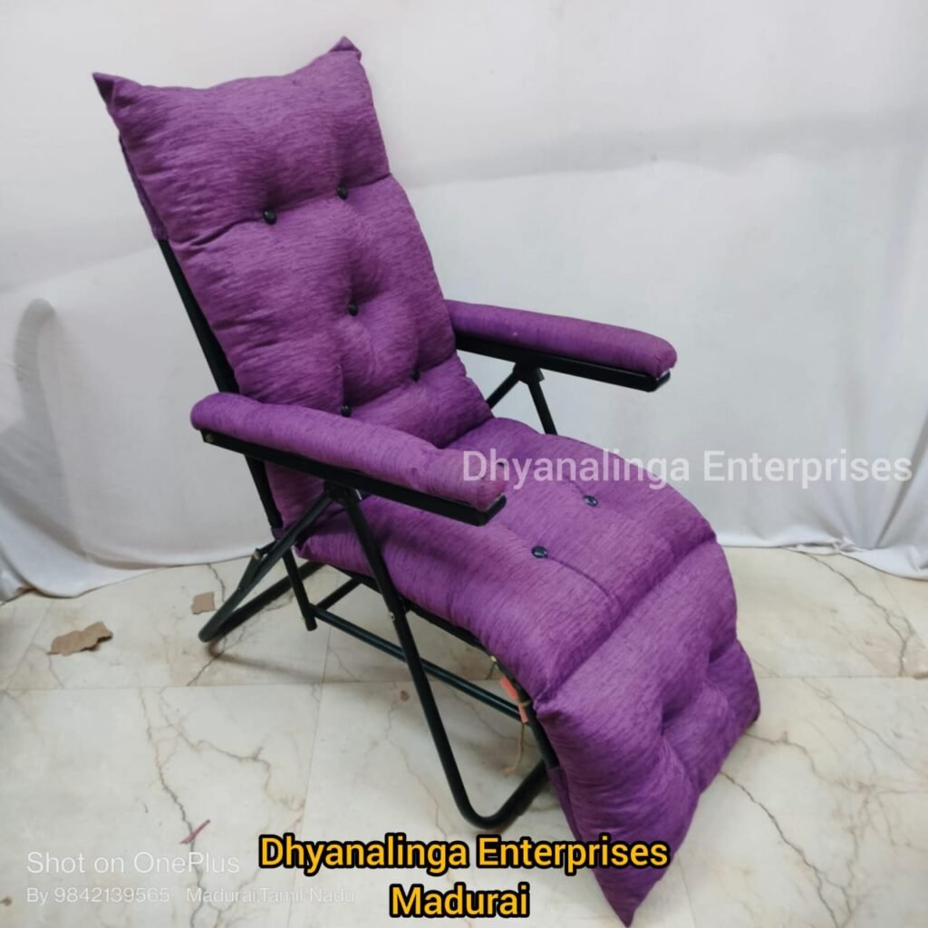 Steel Easy Chair With Cushion