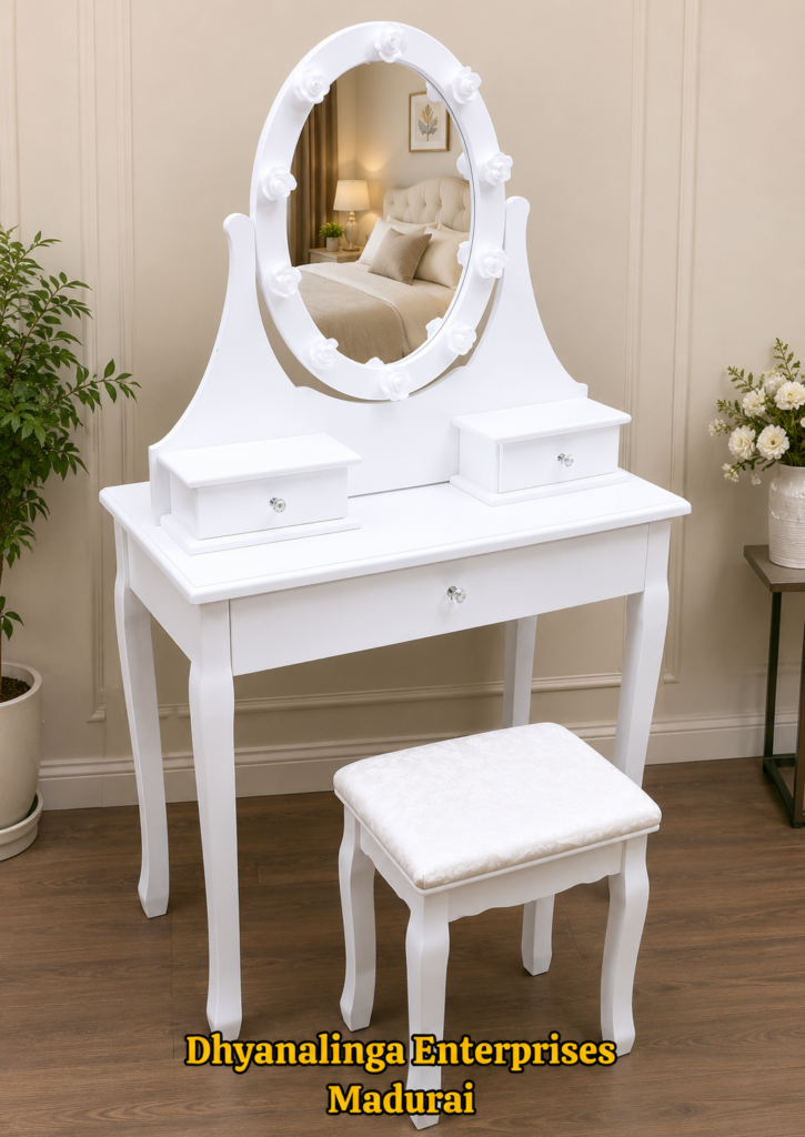 Dressing Table With Lights 1