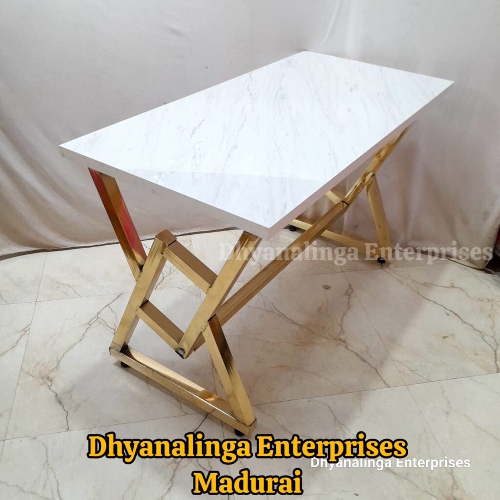Golden Dining Table 5