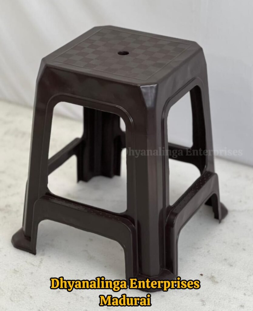 Plastic Stool - Chess Model