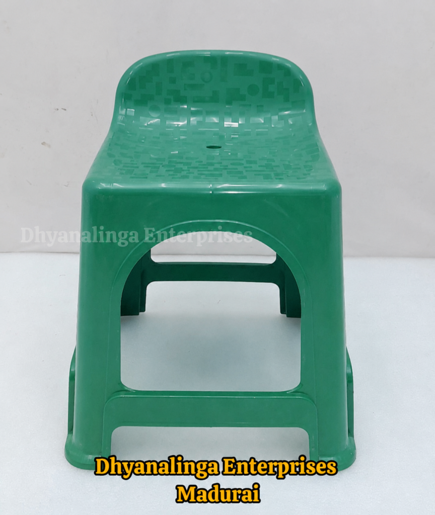 Plastic Stool Sit Back