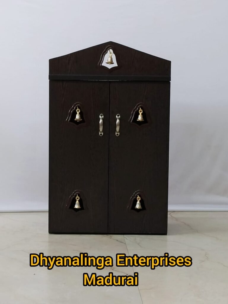 Premium 2 Feet Wooden Pooja Mandir