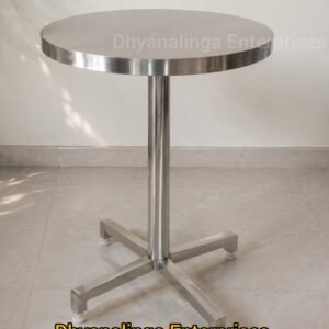 Standing Table SS Round