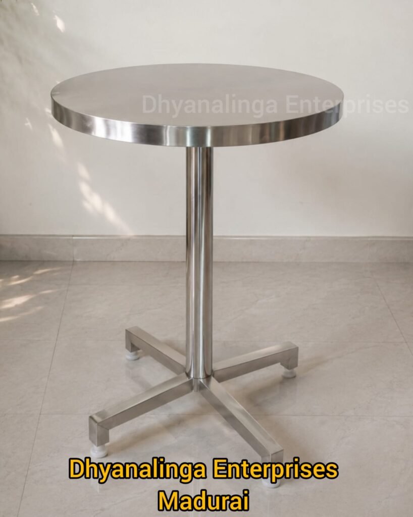 Standing Table SS Round