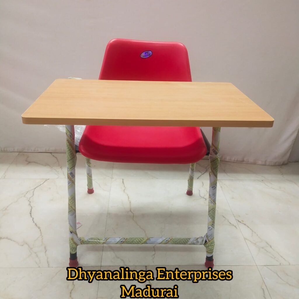 Study Chair With Writing Pad