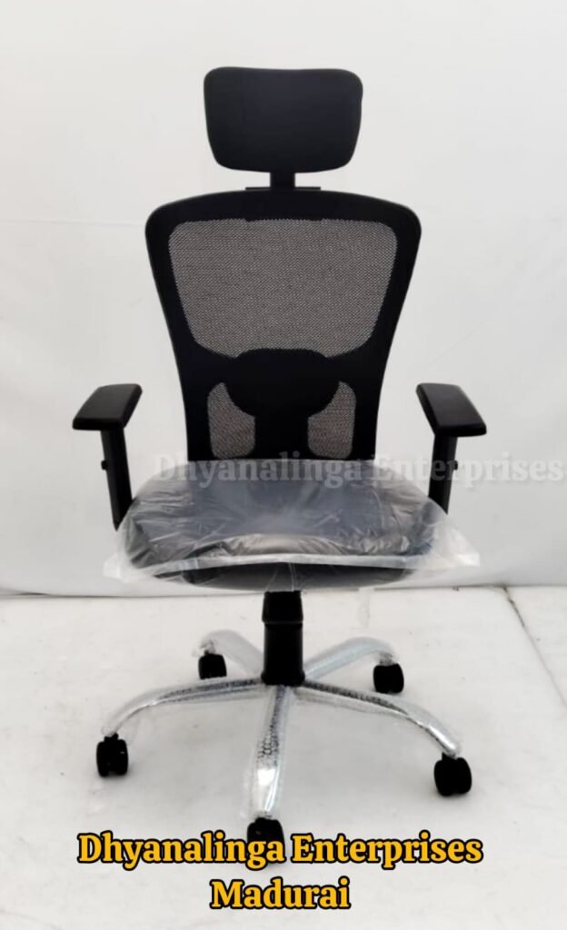 Premium Revolving Chair With Headrest 1