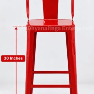 Restaurant metal bar stools